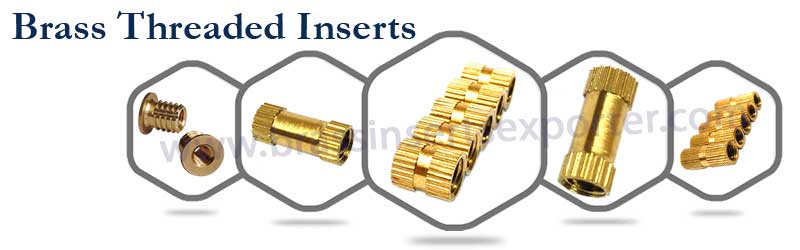 Brass Threaded Inserts Manufacturer | Threaded Brass Inserts